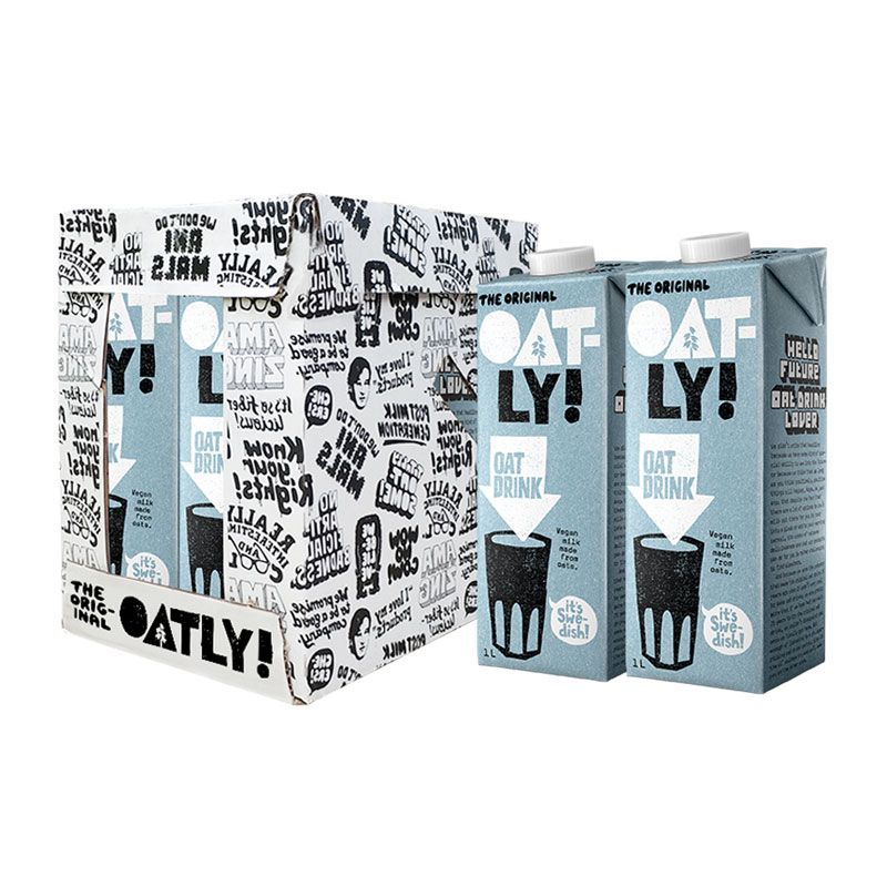【券后价:119.4元】 【进口】OATLY噢麦力原味低脂燕麦奶1L*6 - 天猫超市