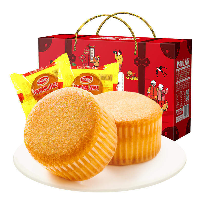 【券后价:27.9元】 达利园小蛋糕蛋香味600g*1盒 - 天猫超市
