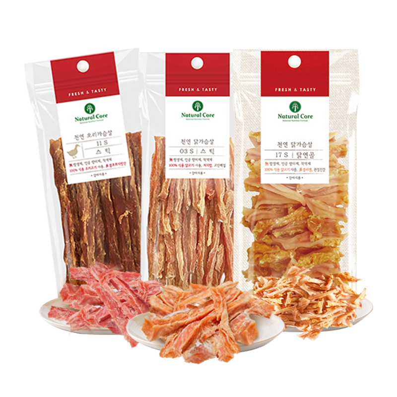 【券后价:9.4元】 NaturalCore天然核心狗狗零食鸭肉鸡肉干 - 天猫超市
