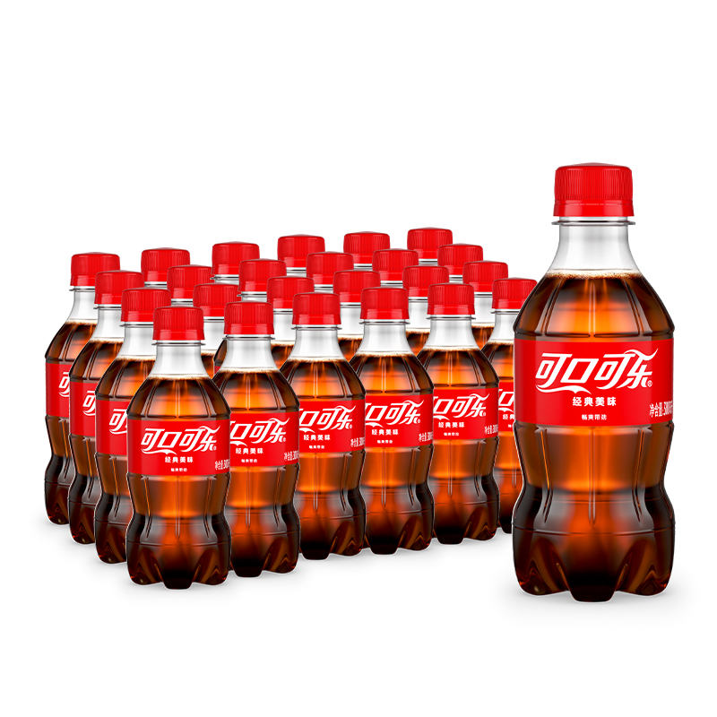 【券后价:35.5元】 可口可乐碳酸饮料迷你300mlx24瓶 - 天猫超市