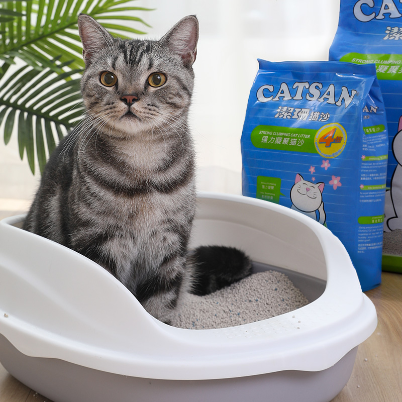 【券后价:81.9元】 CATSAN洁珊猫砂膨润土9L*2装 - 天猫超市