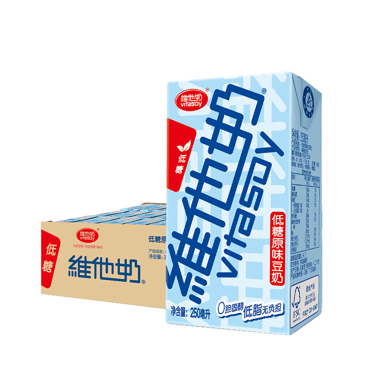 【券后价:94元】 【拍2件】维他奶低糖原味豆奶 - 天猫超市