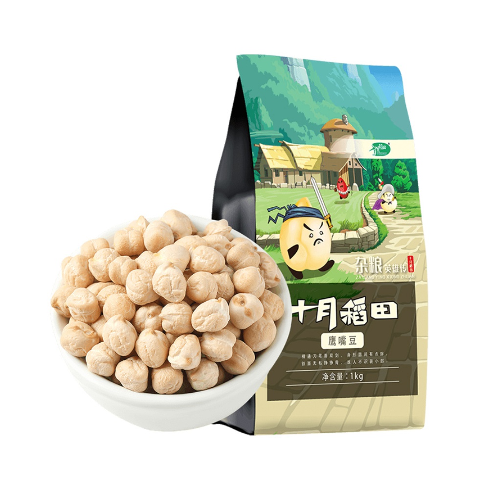 【券后价:14.95元】 【1件5折】十月稻田新疆原产鹰嘴豆1000g - 天猫超市