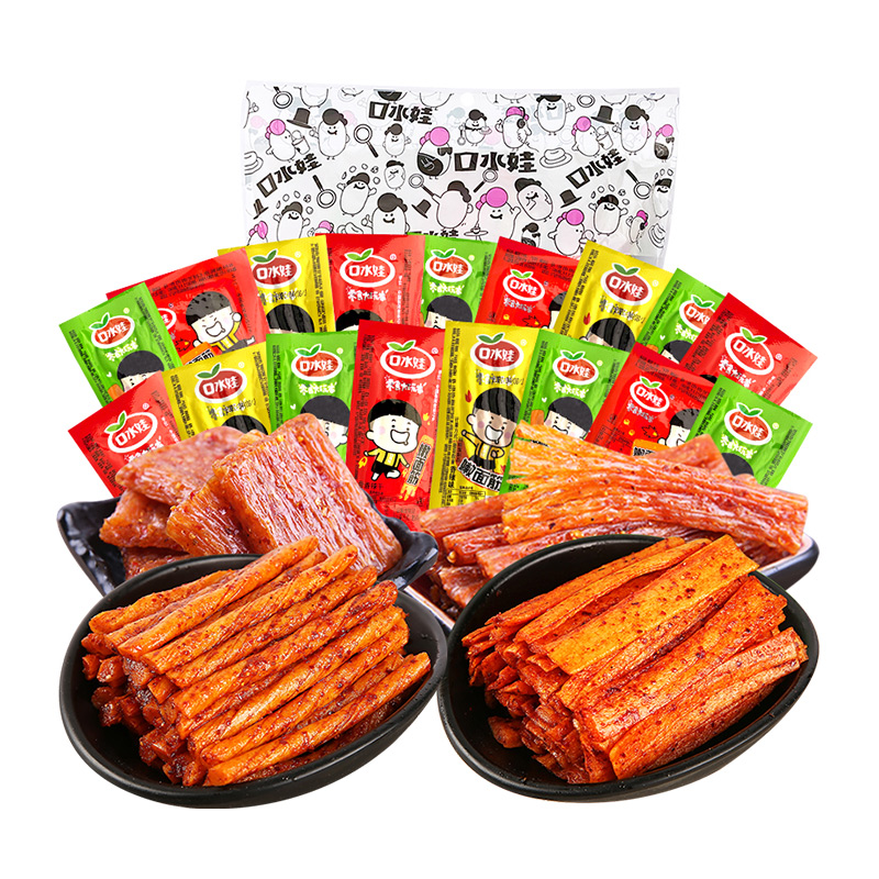 【券后价:12.9元】 口水娃辣条辣片约25小包500g - 天猫超市