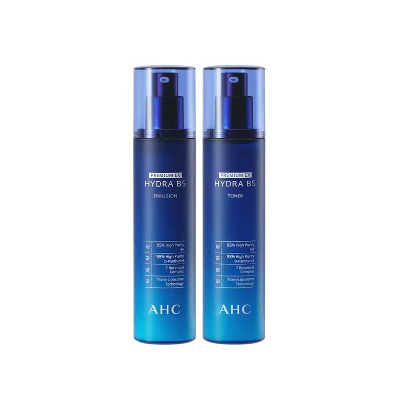 【券后价:168元】 AHC官方旗舰店玻尿酸B5厚皮水乳4件套 - AHC官方旗舰店