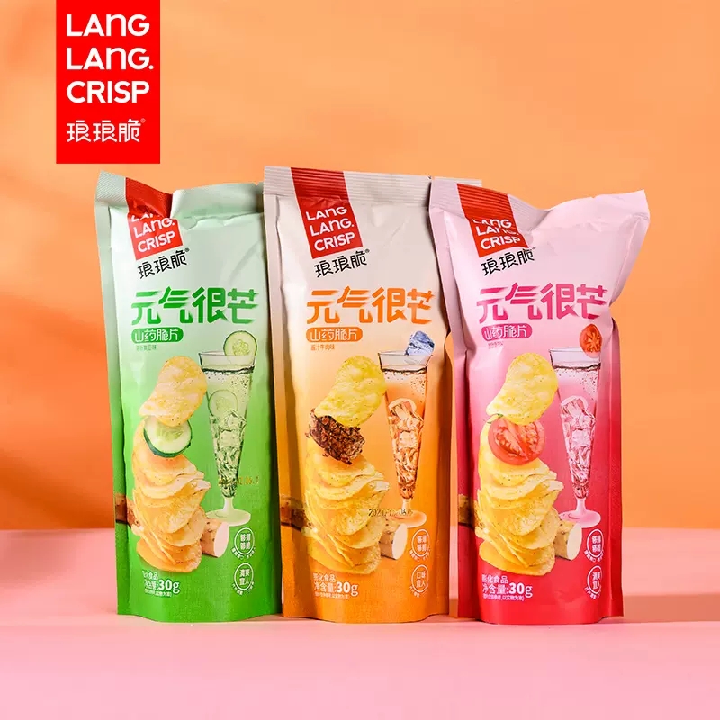 【券后价:9.9元】 可签到！琅琅脆山药薄片30gX10包