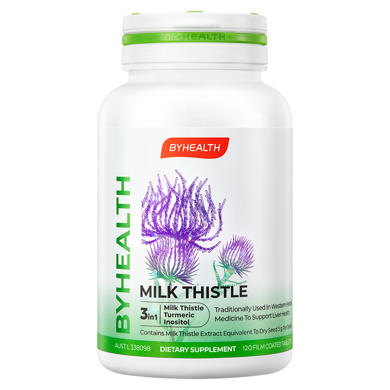 【券后价:109元】 【汤臣倍健】奶蓟草护肝片120粒 - BYHEALTH海外旗舰店