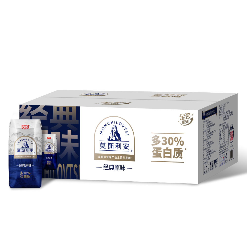 【券后价:49元】 【光明】莫斯利安金装版原味酸奶200g*24盒 - 光明乳业官方旗舰店