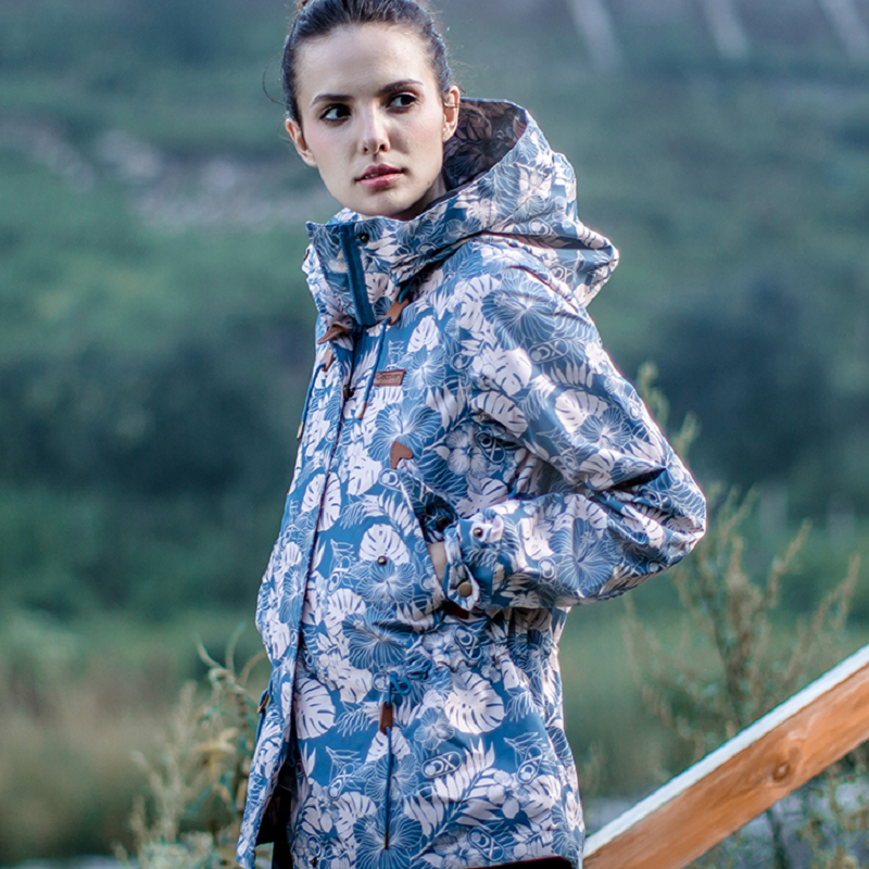 【券后价:210.65元】 Discovery户外女休闲带帽冲锋衣 - discoveryexpedition旗舰