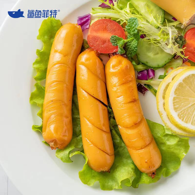 【券后价:19.9元】 【鲨鱼菲特】低脂鸡肉肠12根 - 鲨鱼菲特旗舰店
