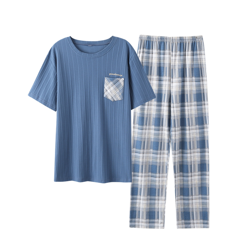 【券后价:29.9元】 顶瓜瓜【短袖+长裤】纯棉睡衣家居服 - 顶瓜瓜家居服企业店