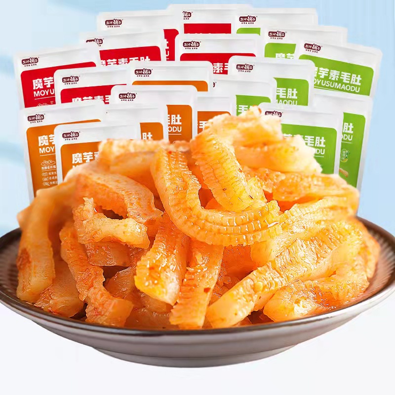 【券后价:14.9元】 【盐津铺子】魔芋爽素毛肚50包 - 盐津铺子食品旗舰店