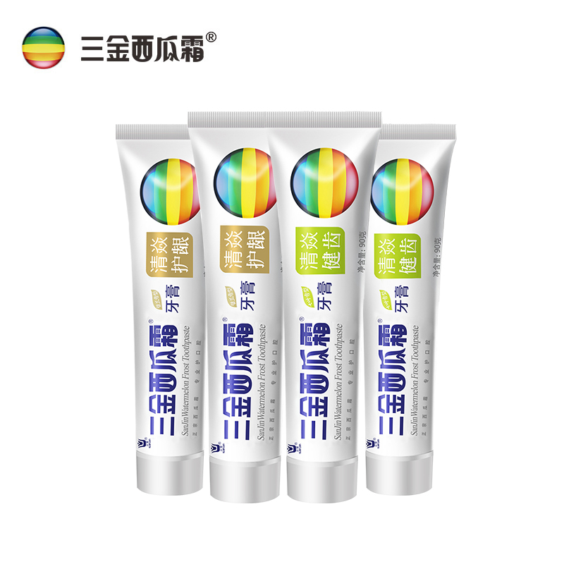 【券后价:14.9元】 【三金】西瓜霜清焱护龈牙膏120g*3 - 三金旗舰店