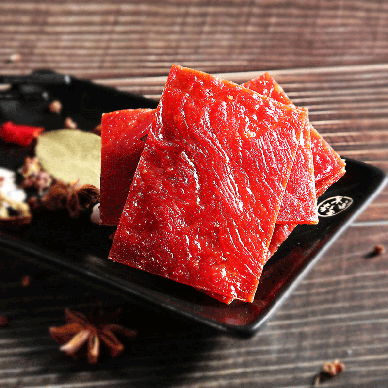 【券后价:6.9元】 【味巴哥】靖江猪肉脯干40包 - 味巴哥旗舰店