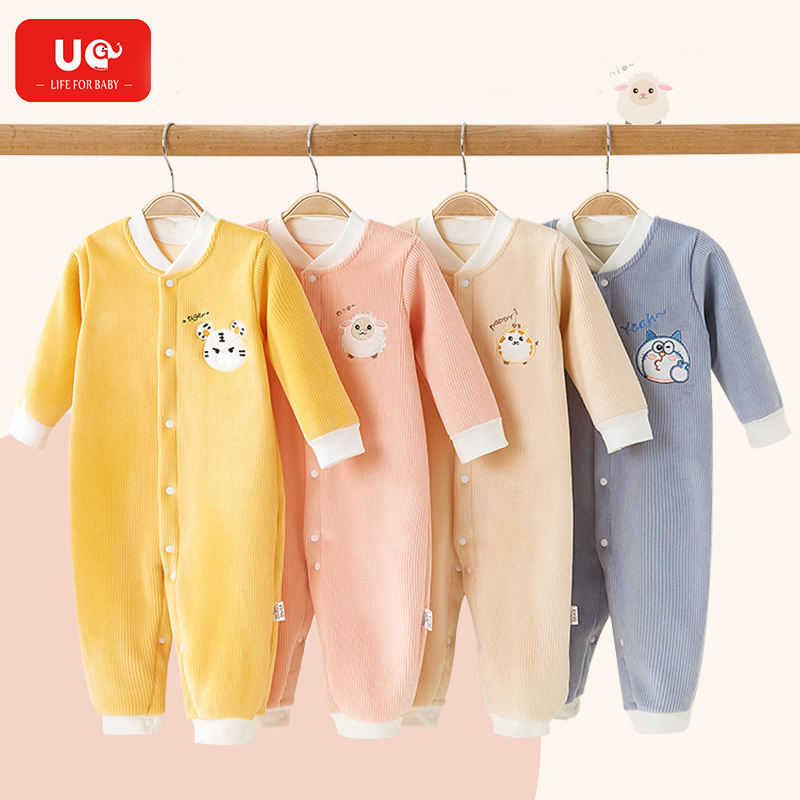 【券后价:19.9元】 【有吉小贝】婴儿加绒连体衣冬季保暖衣服 - UGLIFEFORBABY旗舰店