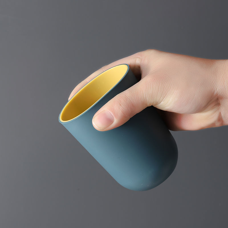 【券后价:8.6元】 漱口杯家用简约刷牙杯洗漱杯情侣一对牙刷杯