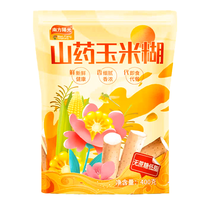 【券后价:5.9元】 可签到【南方阳光】山药玉米糊40g*10 - 南方阳光食品旗舰店