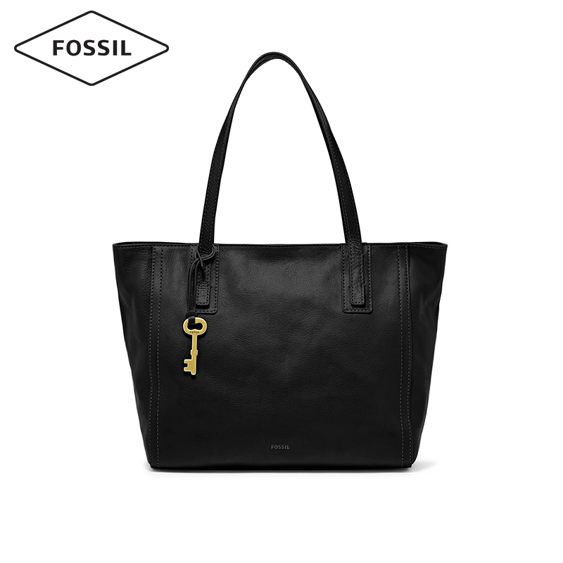 【券后价:576元】 Fossil复古质感高级小众单肩包真皮托特包 - fossil箱包旗舰店