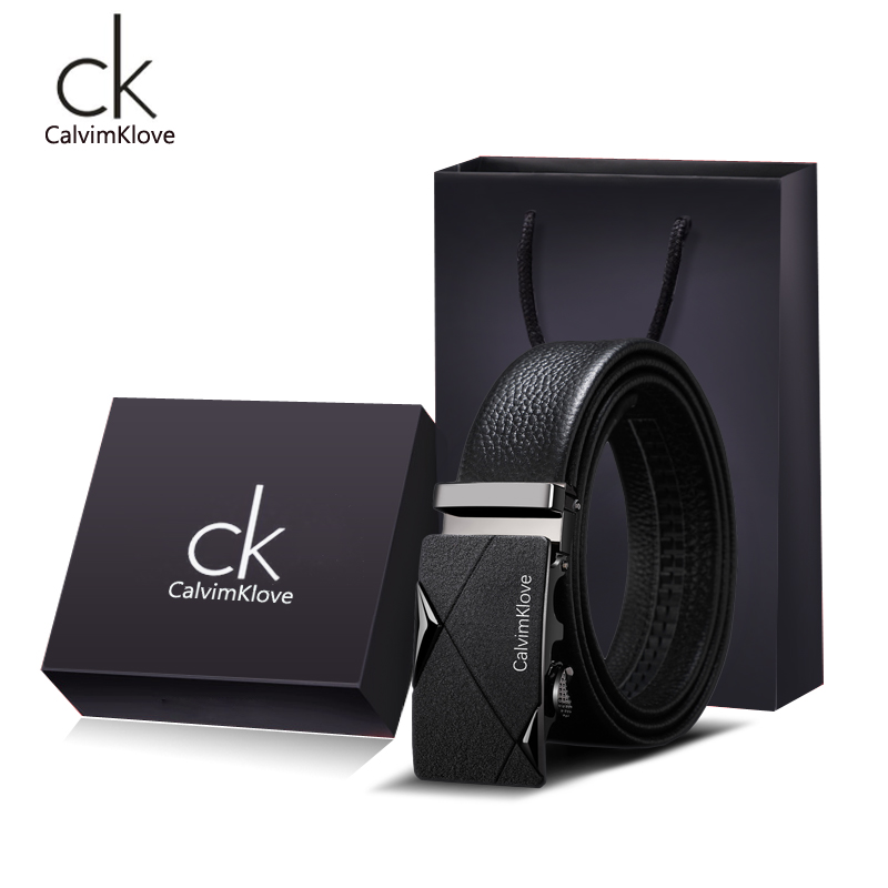 【券后价:59元】 【官方店】正品ck皮带男真皮礼盒套装 - CalvimKlove官方店