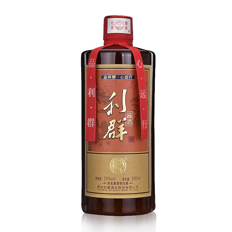【券后价:399元】 利群酱酒酱香型白酒53度整箱6瓶 - 杜酱旗舰店