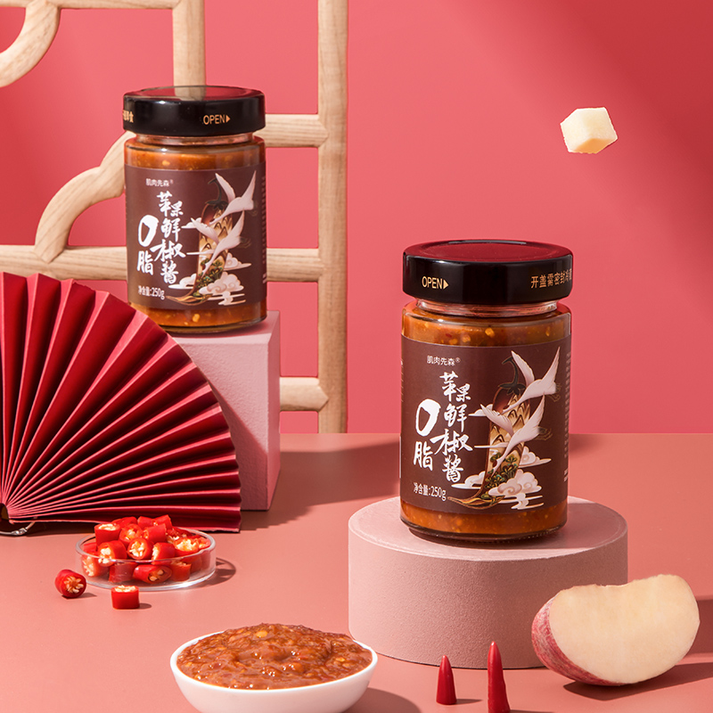 【券后价:7.9元】 肌肉先森！零脂肪蒜蓉辣椒酱 - 肌肉先森旗舰店