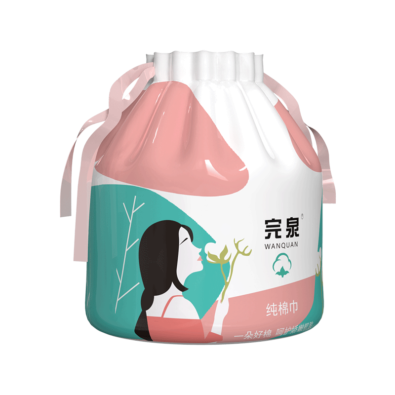 【券后价:14.9元】 【3大卷】完泉洗脸巾一次性女纯棉大卷 - 完泉旗舰店