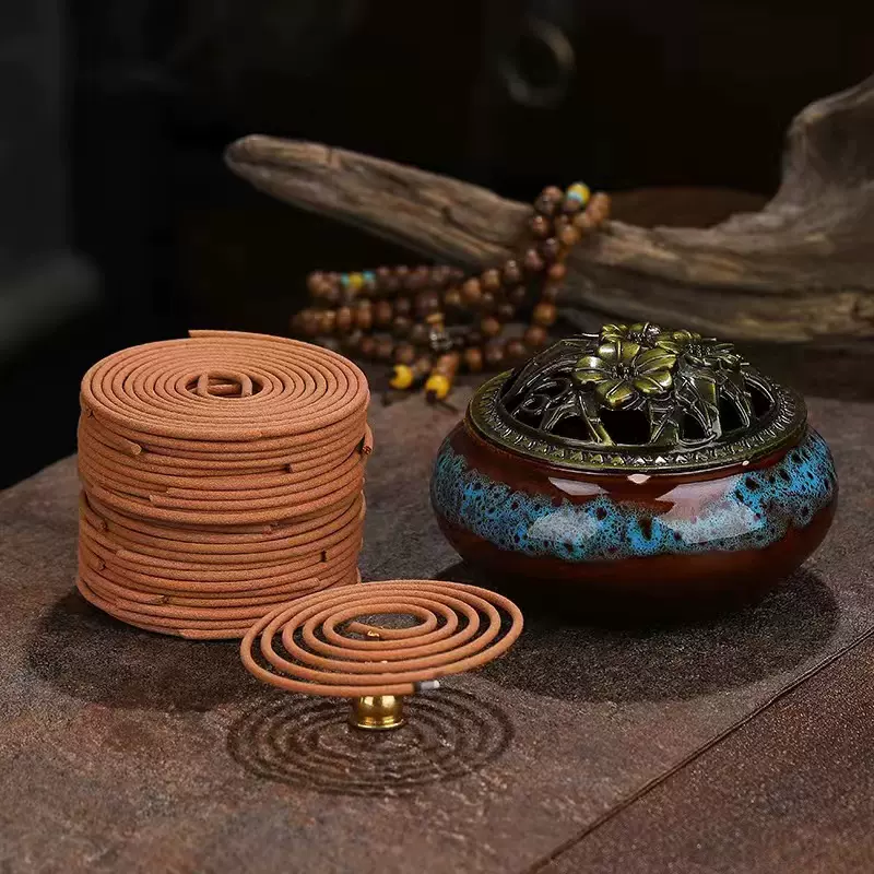 【券后价:5.9元】 可签到【送香炉】家用驱蚊檀香20盘