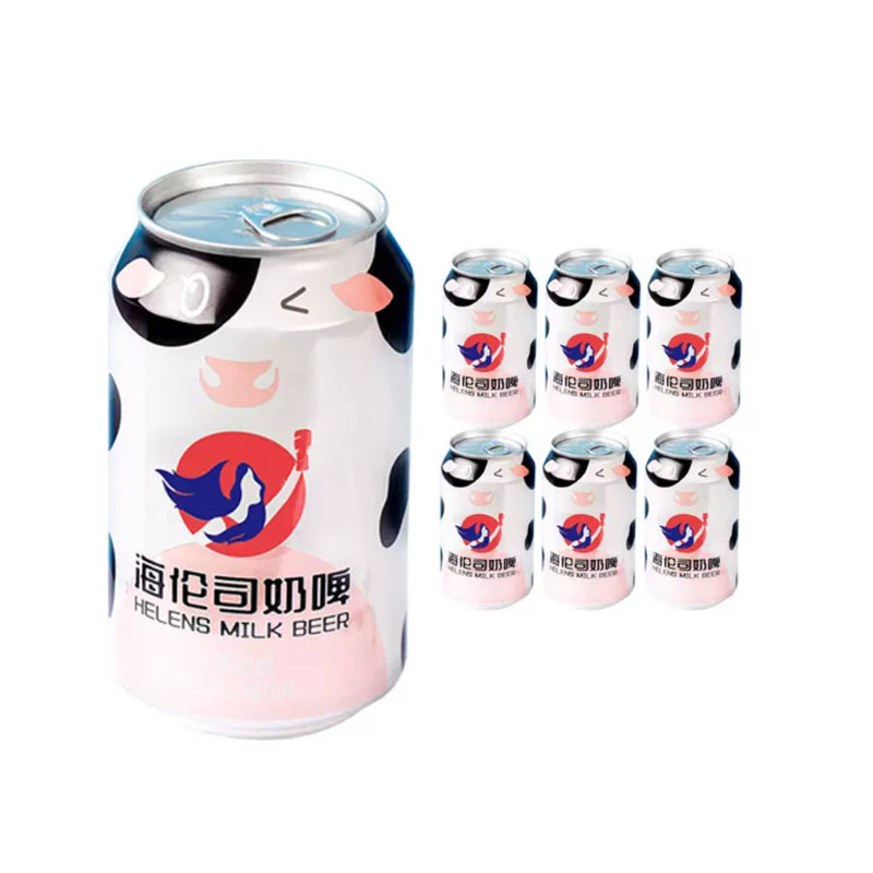 【券后价:19.8元】 【签到】Helens海伦司奶啤300ml*6罐 - 海伦司酒类旗舰店