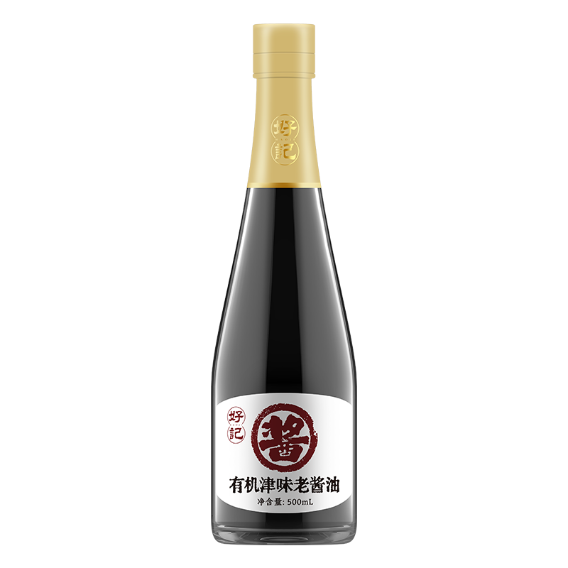 【券后价:14.9元】 好记酱油木桶酿造有机津味老酱油500ml - 好记食品旗舰店