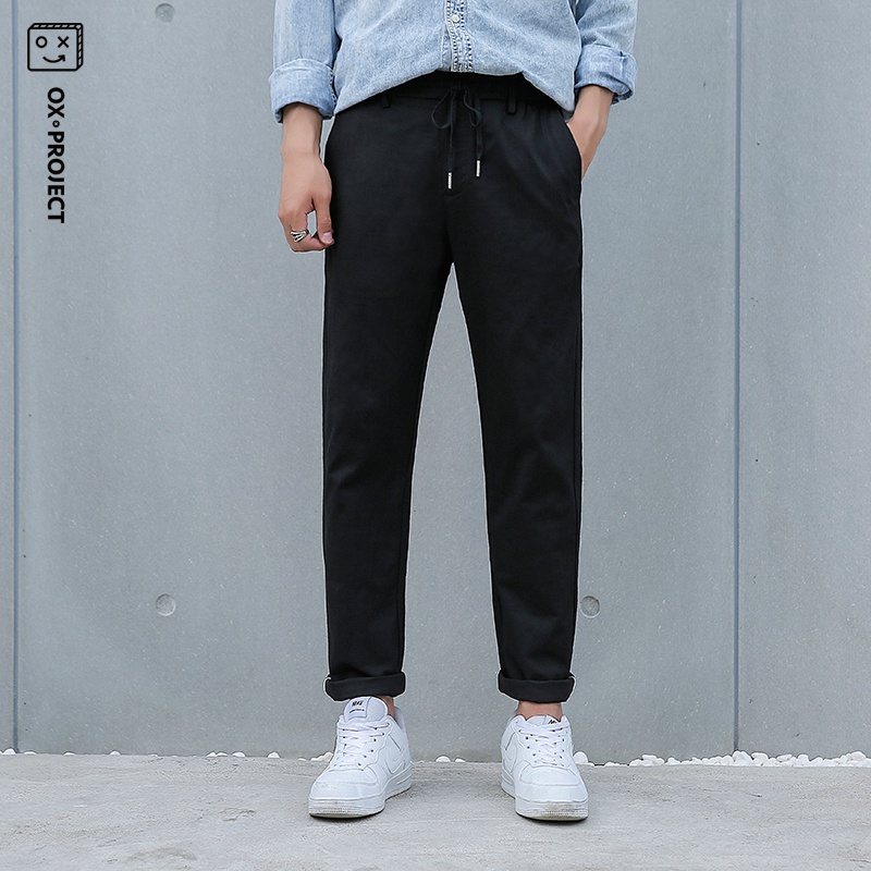 【券后价:29.9元】 已验货！男直筒休闲九分裤 - 圈叉潮品服饰旗舰店