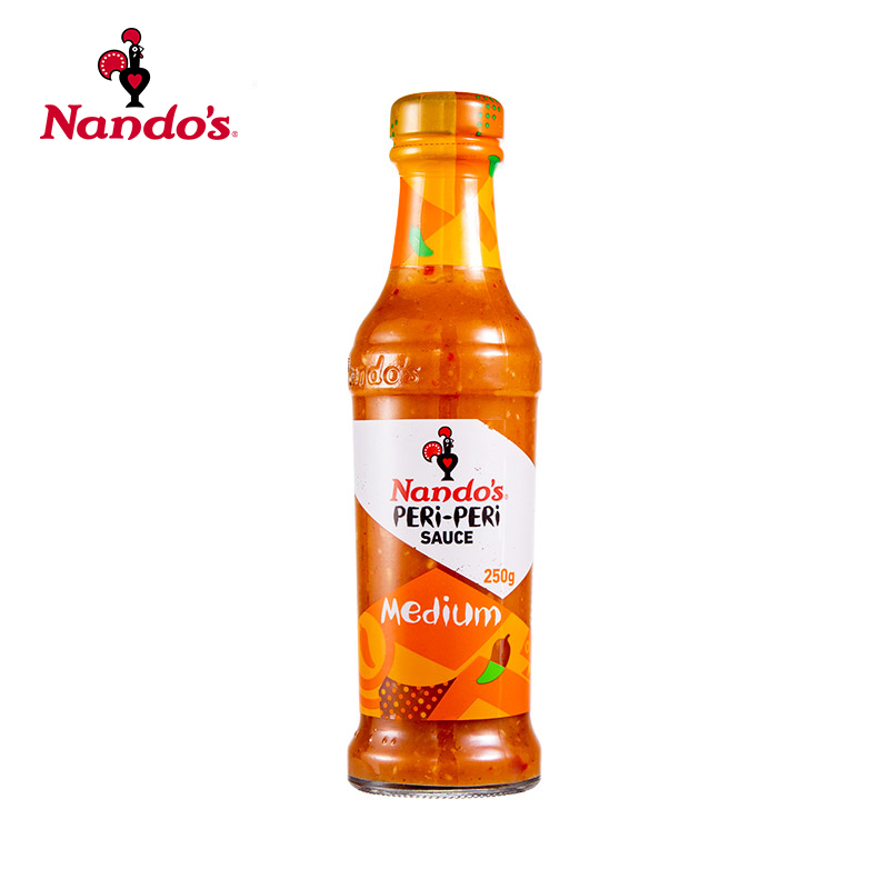 【券后价:34.8元】 【Nando's】南逗中辣辣椒酱250g - nandos南逗旗舰店