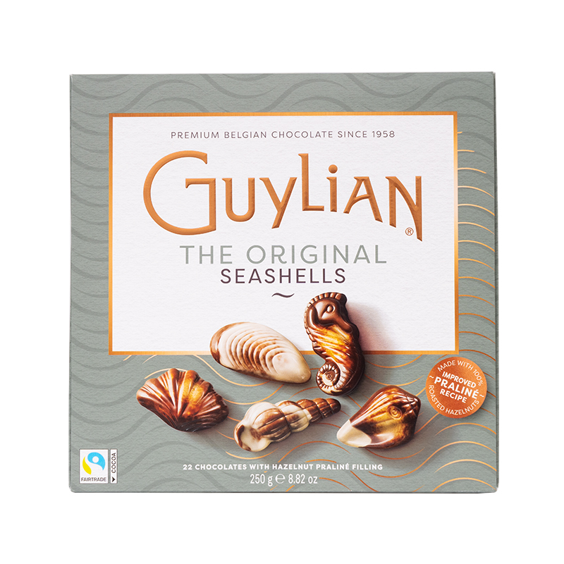 【券后价:19.9元】 【吉利莲】比利时贝壳榛子夹心巧克力 - Guylian吉利莲海外旗舰店