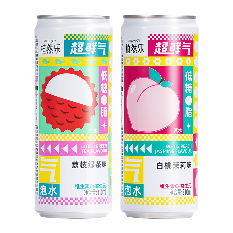 【券后价:9.9元】 【签到】植然乐超鲜气气泡水310ml*6罐