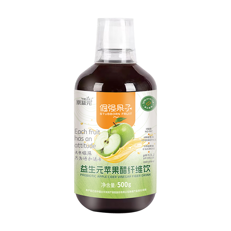 【券后价:9.9元】 【可签到】京益元苹果醋纤维饮500ml - 京益元旗舰店