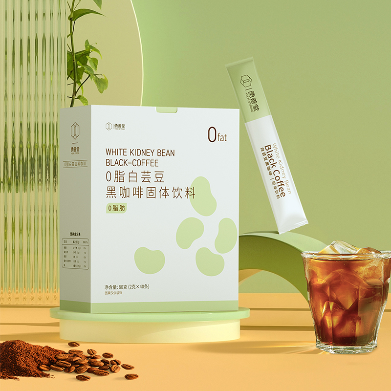 【券后价:6.9元】 【稳定签到】白芸豆燃减咖啡粉40条 - 勇善堂旗舰店