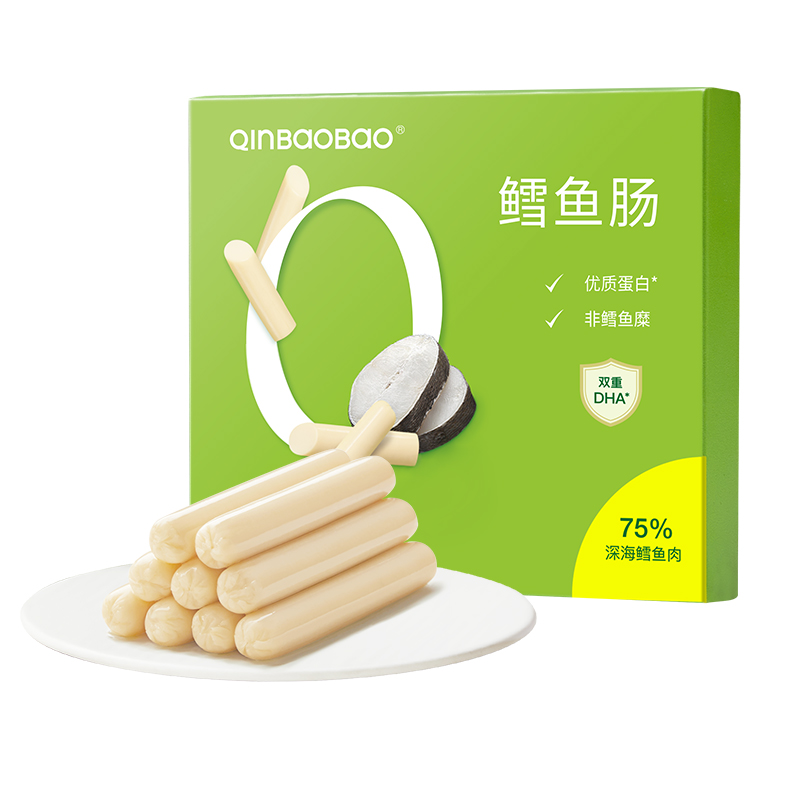 【券后价:19.7元】 拍3【亲宝宝】鳕鱼肠原味75%鳕鱼肉 - 亲宝宝母婴旗舰店