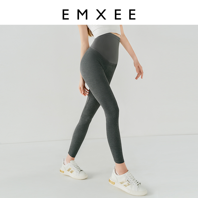 【券后价:79.9元】 嫚熙孕妇打底裤春夏装外穿七分托腹裤 - EMXEE嫚熙官方旗舰店