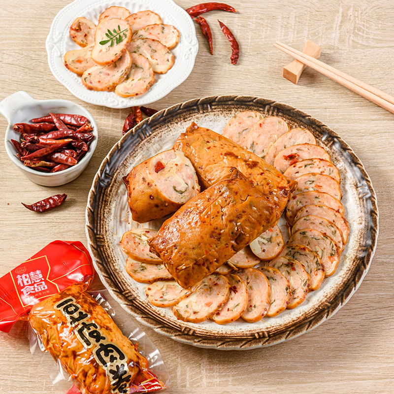 【券后价:29.9元】 柏慧豆皮肉卷180g*5袋 - 柏慧燕都直销店