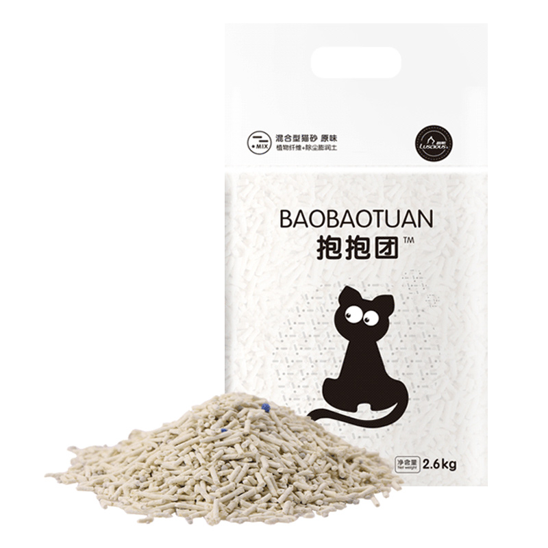 【券后价:15.9元】 路斯抱抱团豆腐混合猫砂6L - luscious路斯旗舰店