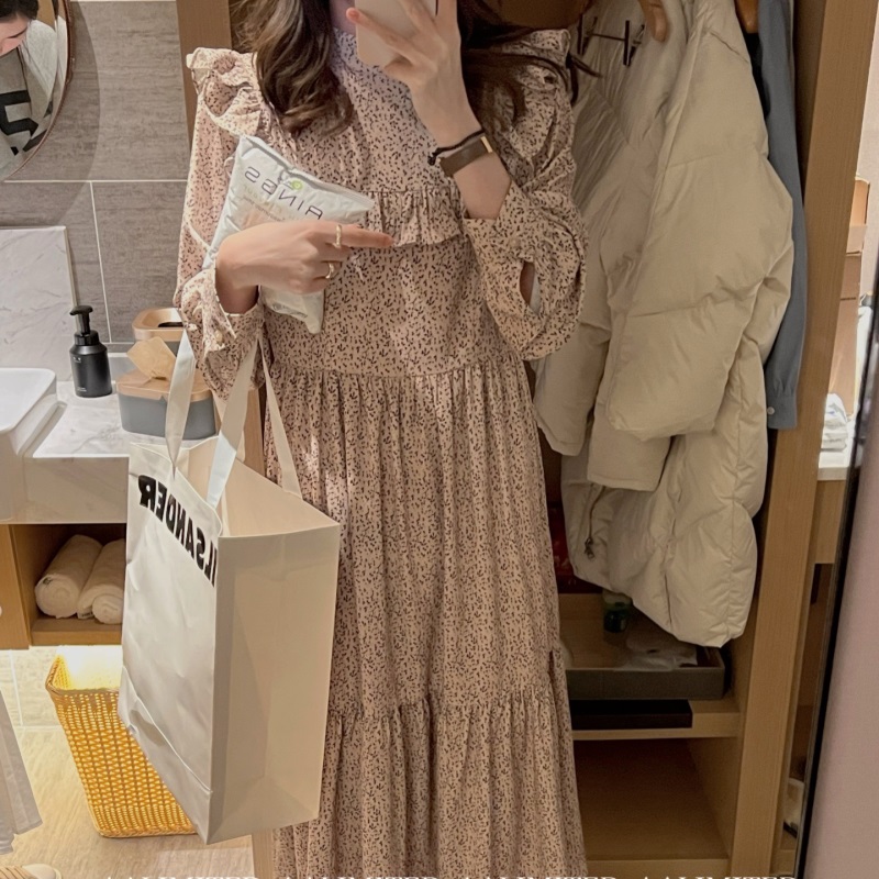 【券后价:218元】 AALIMITED厚实碎花连衣裙 - aaaaxbbb