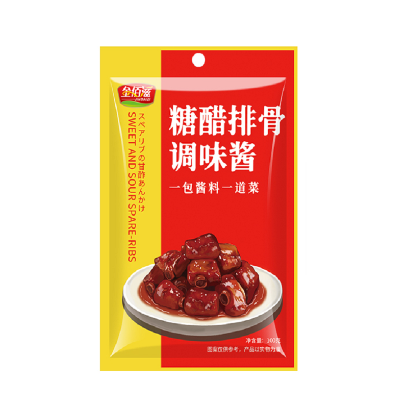 【券后价:5.6元】 【签到抵扣】金佰滋红烧汁糖醋汁100g