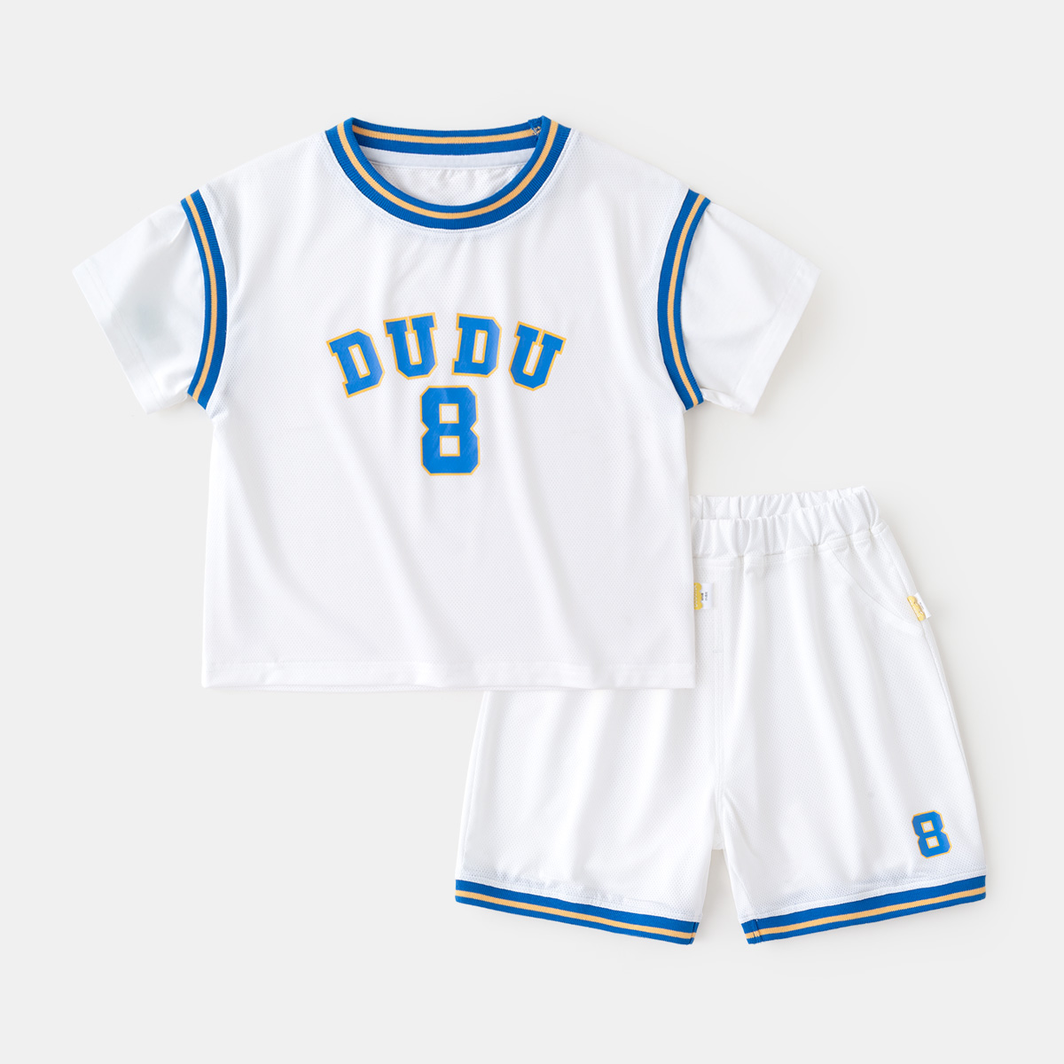 【券后价:24元】 嘟嘟家宝宝运动套装夏款速干运动服 - DuduBaby婴童店