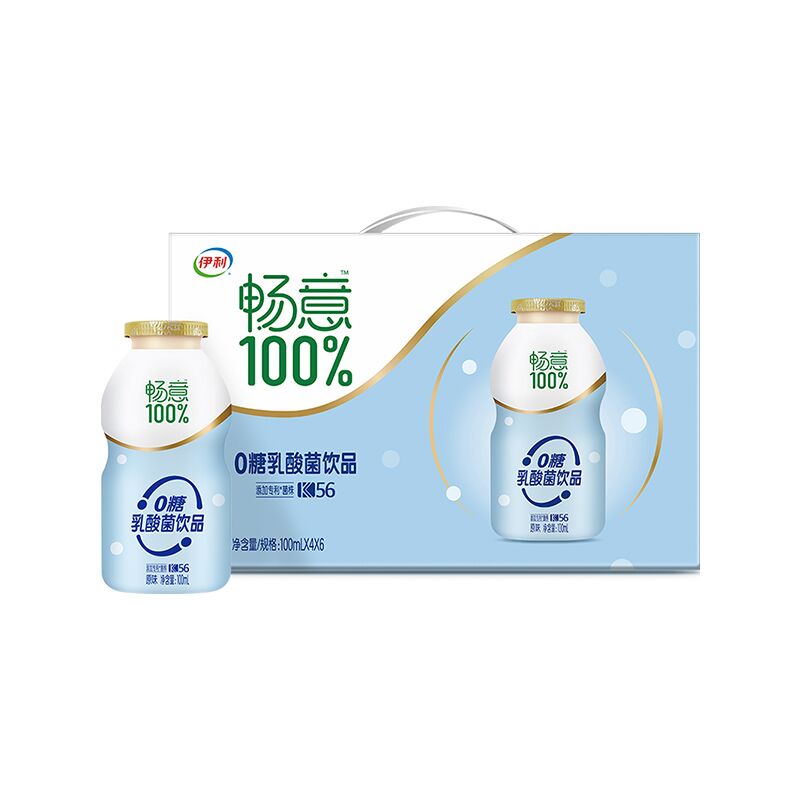【券后价:21.9元】 【伊利】畅意乳酸菌整箱24瓶 - 伊利康饮旗舰店
