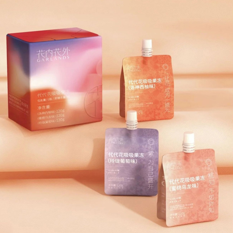 【券后价:5.8元】 【可签到~首单】花内花外代代花吸吸果冻
