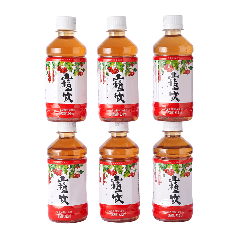 【券后价:9.9元】 【签到】山楂果汁解腻开胃0脂330ml*6瓶