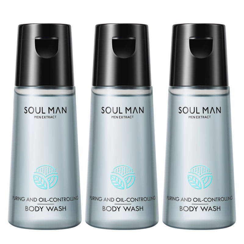 【券后价:9.9元】 【极男】男士沐浴露香氛持久洁净控油30ml*3 - 极男君集专卖店