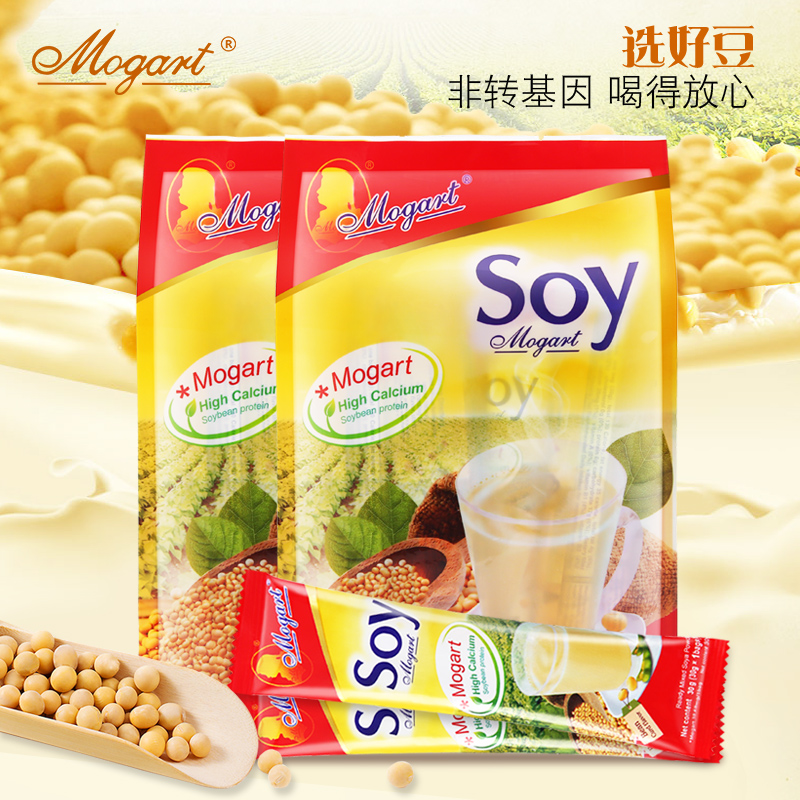 【券后价:17.9元】 摩岛泰国进口soy原味豆奶豆浆粉14条 - mogart摩岛食品旗舰店