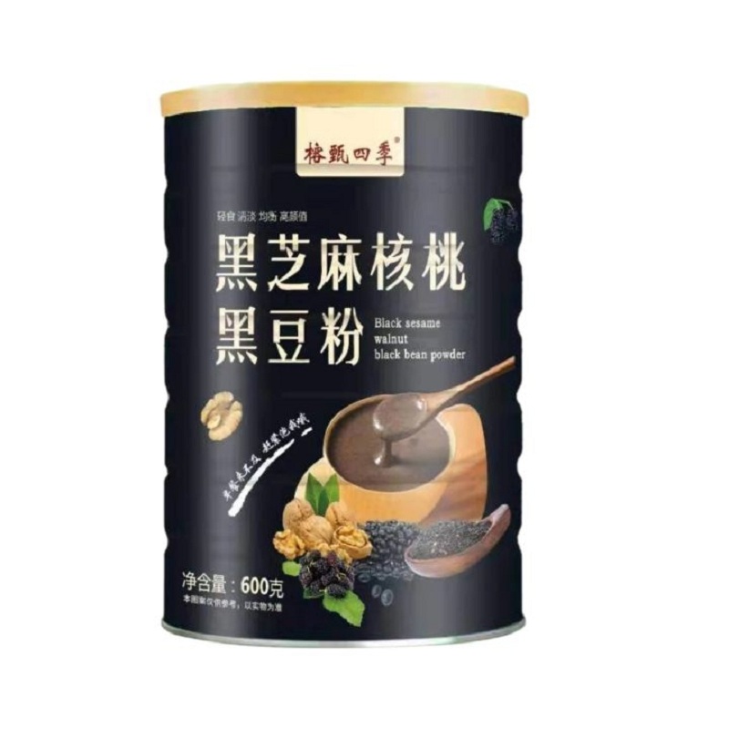 【券后价:14.9元】 【稳定首单】黑芝麻核桃黑豆糊一罐600g - 谷尔美旗舰店
