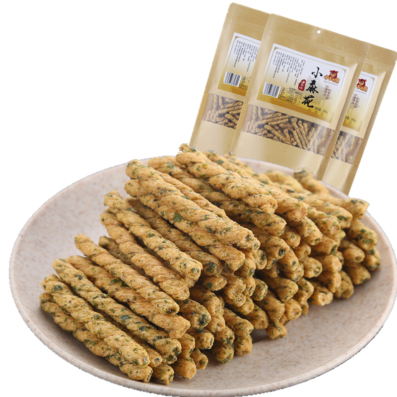 【券后价:19.9元】 小狗熊小麻花休闲网红饼干共4袋 - xiaogouxiong旗舰店
