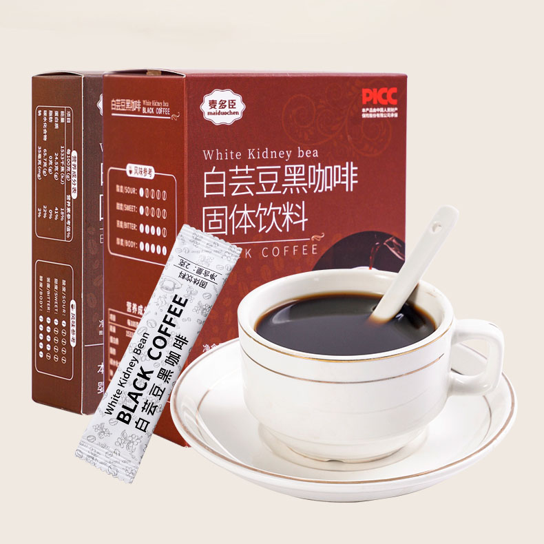 【券后价:7.9元】 15条一盒/麦多臣白芸豆黑咖啡 - 麦多臣旗舰店